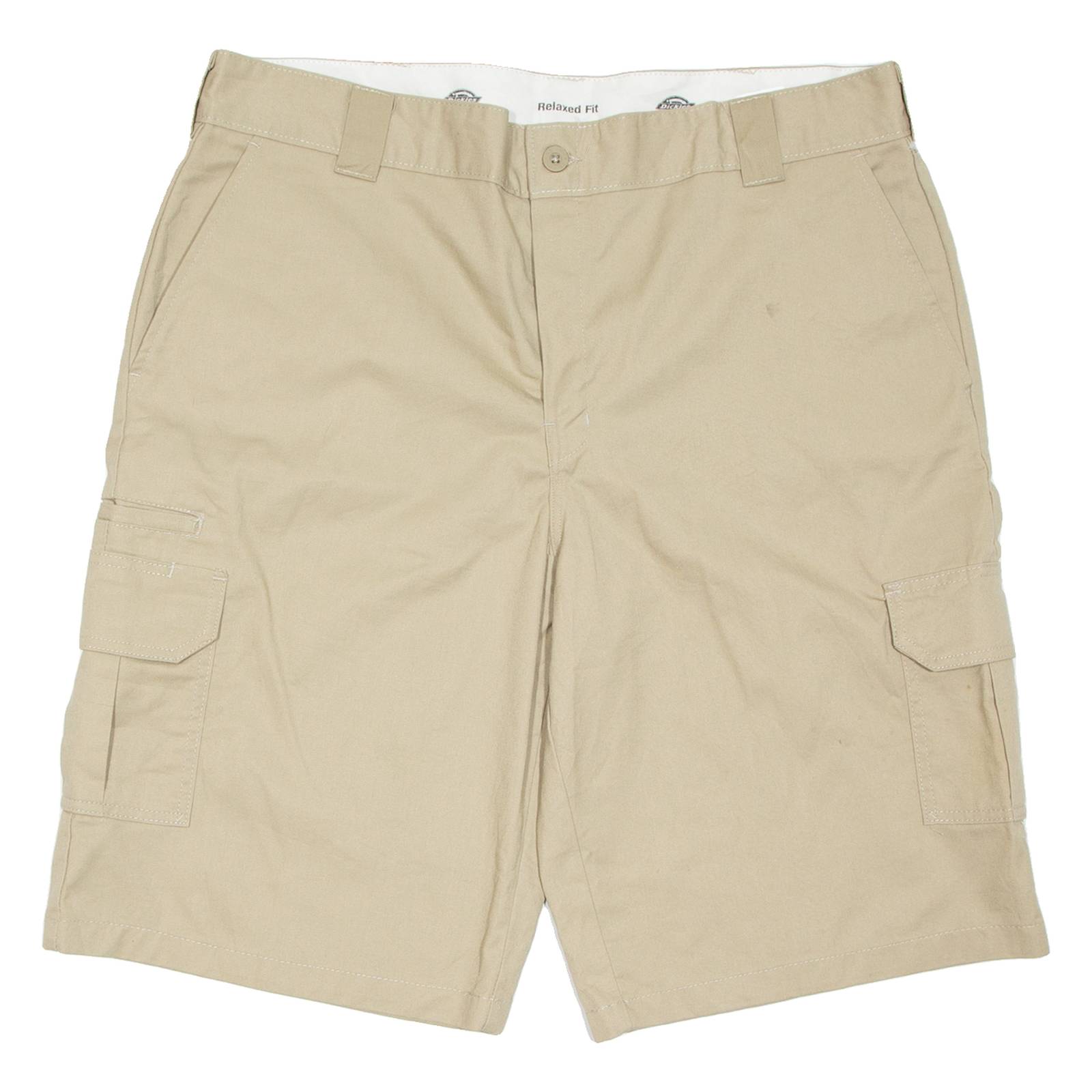 DICKIES Mens Workwear Shorts Beige Relaxed XL W40