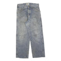 CARHARTT Womens Regular Blue Denim Cotton Blend Jeans W30 L28 Button Closure