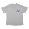 LEE Mens Grey Graphic T-Shirt L Short Sleeve Crew Neck Casual Cotton Blend