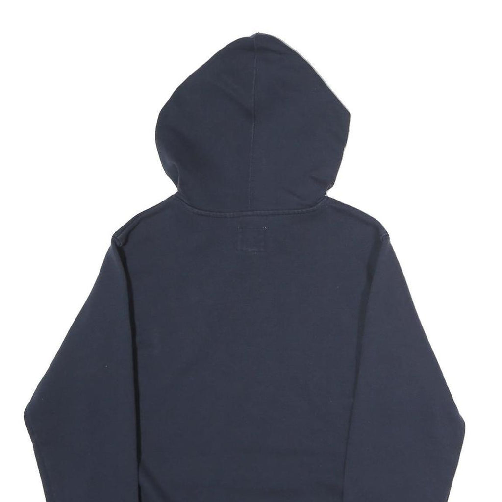 CHAMPION Mens Navy Blue Hoodie L Pullover Logo Sweatshirt Casual