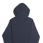 CHAMPION Mens Navy Blue Hoodie L Pullover Logo Sweatshirt Casual