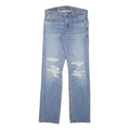 LEVI'S Mens Jeans Blue Regular Straight Denim Light W29 L32 Distressed