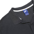 NIKE Mens Black Polo Shirt 2XL Cotton Blend Short Sleeve Plain Classic