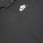 NIKE Mens Black Polo Shirt 2XL Cotton Blend Short Sleeve Plain Classic