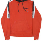 YOKO Mens Red & Black Pullover Hoodie XXS Cotton Blend Casual Streetwear