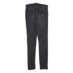 TOMMY HILFIGER Mens Black Slim Skinny Denim Jeans Cotton Blend W30 L34 Zip