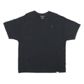 CHAMPION Mens Black The Show Must Go On Graphic V-Neck T-Shirt XL Short Sleeve