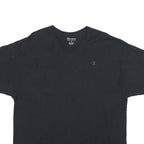 CHAMPION Mens Black The Show Must Go On Graphic V-Neck T-Shirt XL Short Sleeve