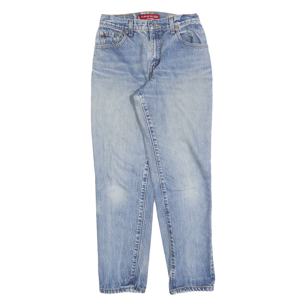 LEVI'S 550 Tapered Womens Jeans Blue Relaxed Denim Medium W28 L28 Classic Style