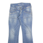 TOMMY HILFIGER Womens Regular Fit Blue Bootcut Denim W30 L30 Designer Jeans