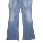 TOMMY HILFIGER Womens Regular Fit Blue Bootcut Denim W30 L30 Designer Jeans