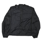 HARLEY DAVIDSON Mens Black Nylon Jacket XL Zip Lightweight Plain