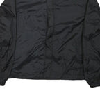 HARLEY DAVIDSON Mens Black Nylon Jacket XL Zip Lightweight Plain