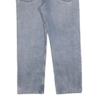 CARHARTT Mens Jeans Blue Regular Straight Denim Light W38 L30 Zip Cotton Blend