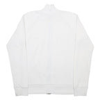 CARHARTT Womens White Cotton Blend Zip Jacket M Plain Casual Lightweight