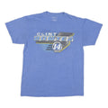 STEWART HASS Mens Blue Clint Bowyer Graphic T-Shirt M Short Sleeve Crew Neck