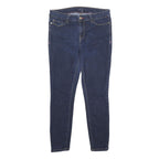 TOMMY HILFIGER Womens Slim Blue Denim Slim Jeans W30 L26 Classic Zip Fastening