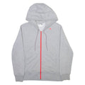 ADIDAS Womens Grey Hoodie Full Zip M