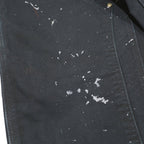 CARHARTT Mens Cotton Black Regular Straight Trousers W29 L30 Workwear Durable