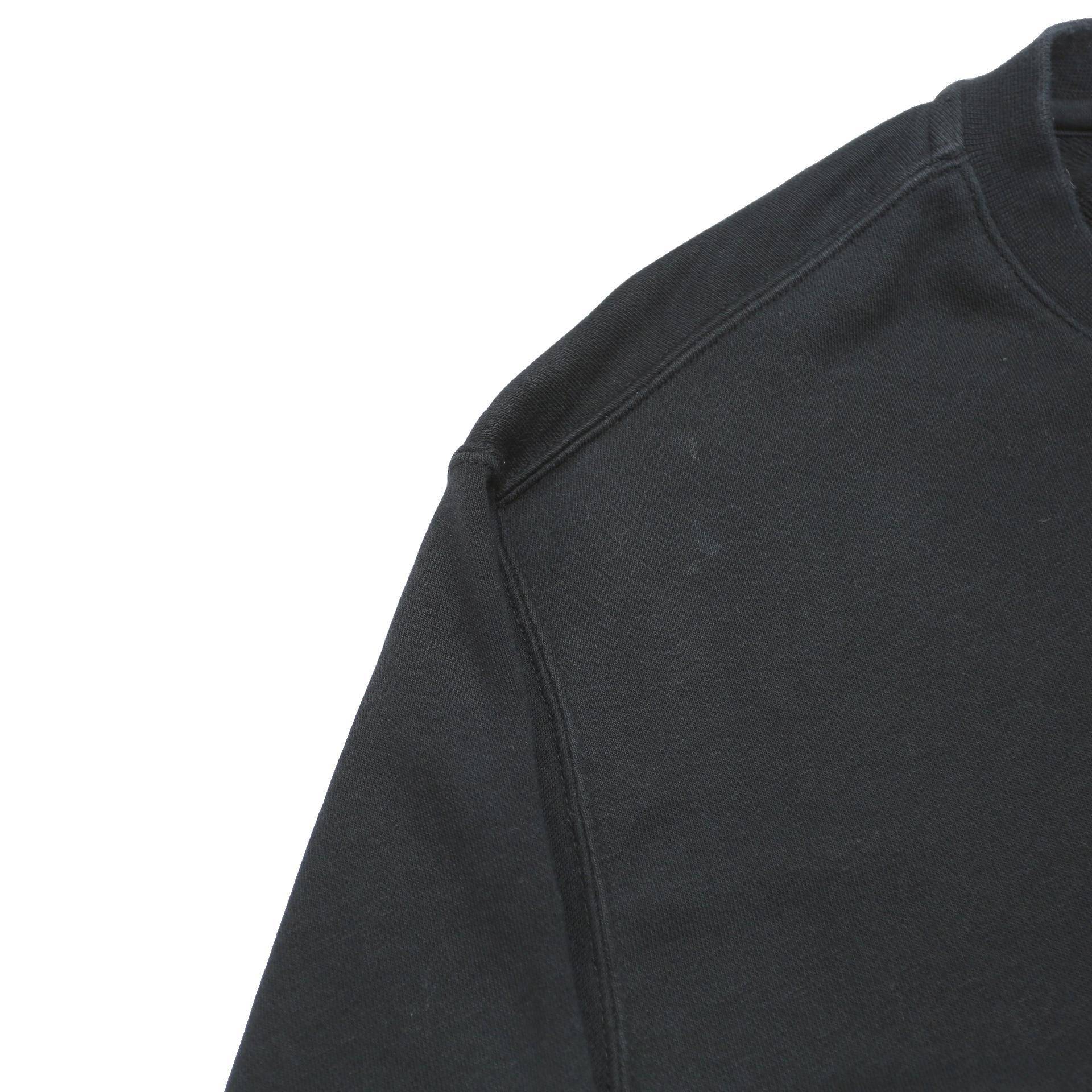 NIKE Mens Black XL Crew Neck Sweatshirt Cotton Blend Pullover Sportswear