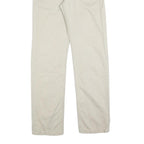 LEVI'S Mens Cotton Blend Beige Classic Straight Trousers W29 L32 Zip Closure