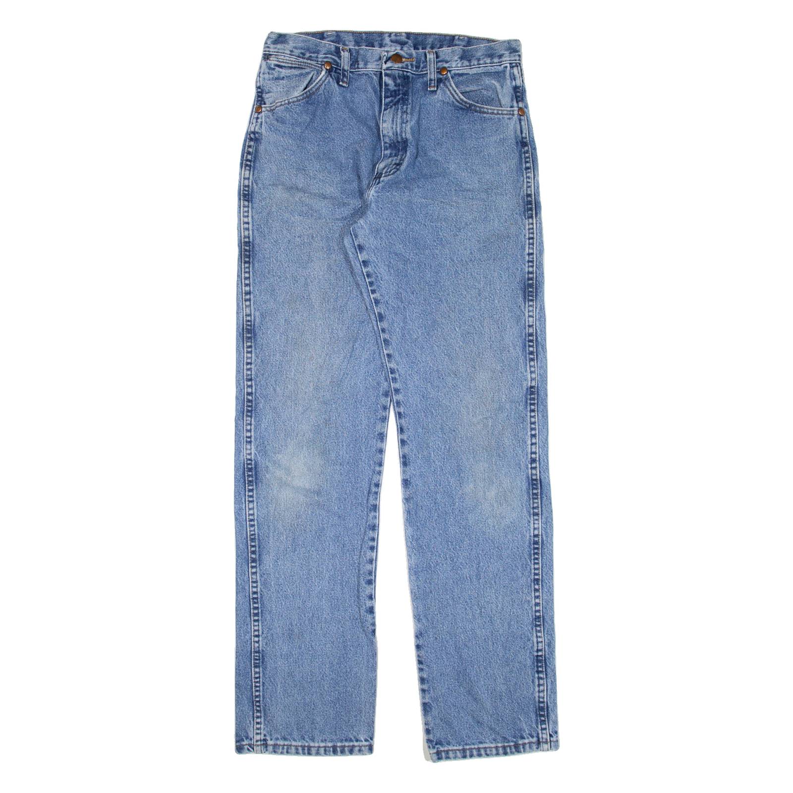 WRANGLER Mens Jeans Blue Regular Straight W31 L34
