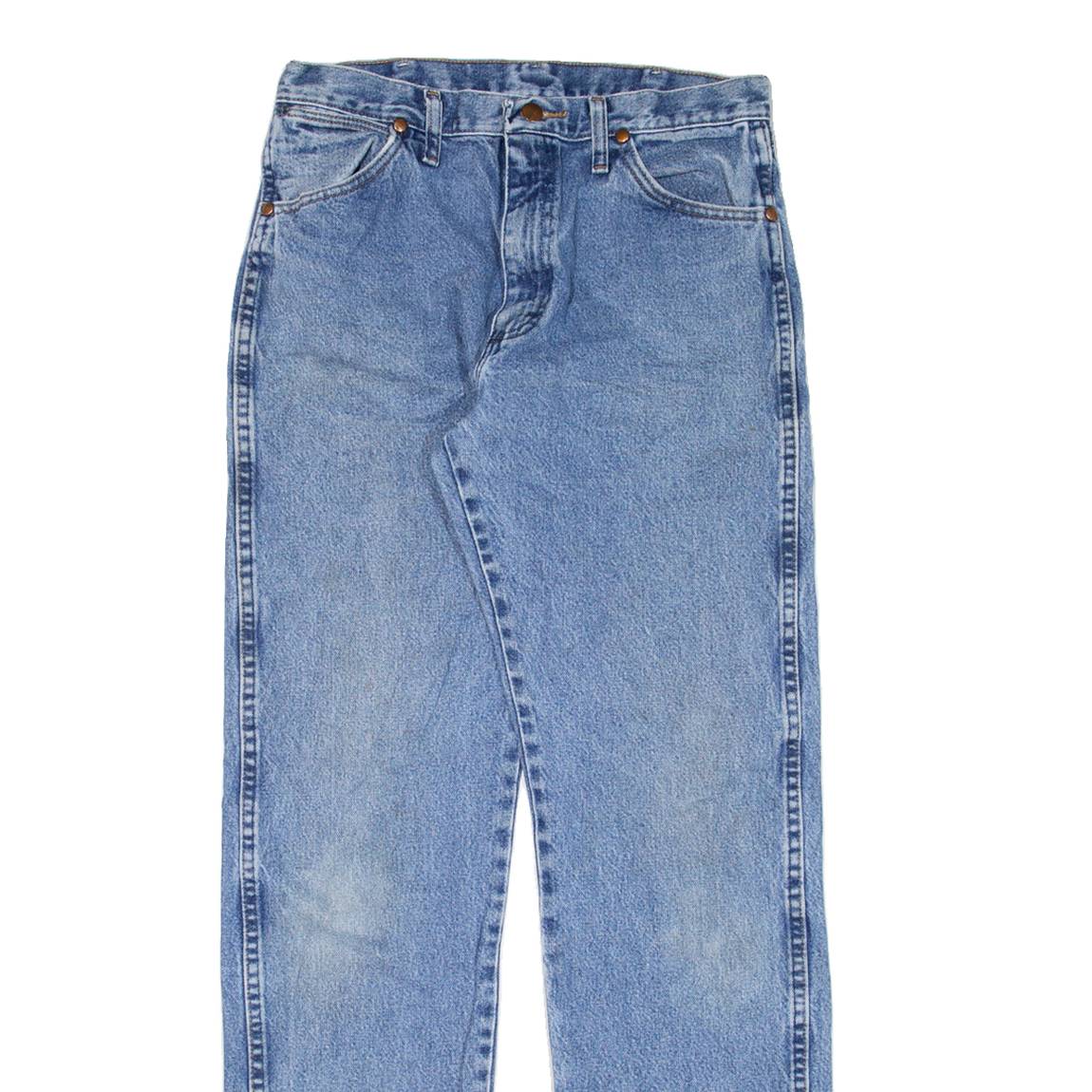 WRANGLER Mens Jeans Blue Regular Straight W31 L34