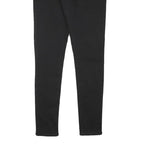 LEVI'S Womens Black Slim Skinny Denim Jeans Cotton Blend W26 L29 Stylish Zip