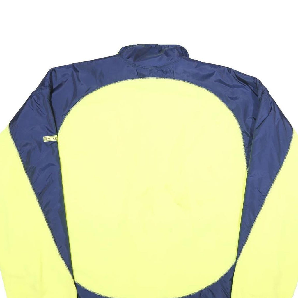ADIDAS Mens Yellow & Blue Adventure Zip Up Polyester Jacket L Sports Track