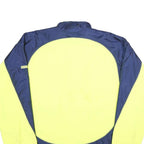 ADIDAS Mens Yellow & Blue Adventure Zip Up Polyester Jacket L Sports Track