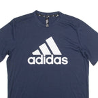 ADIDAS Mens T-Shirt Blue M