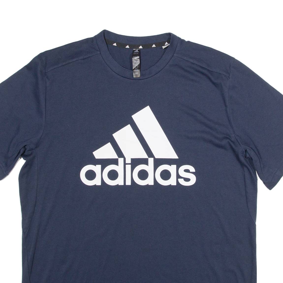 ADIDAS Mens T-Shirt Blue M