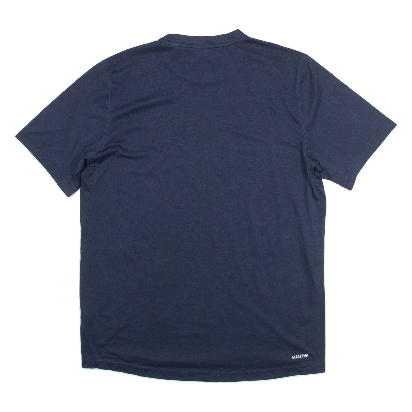 ADIDAS Mens T-Shirt Blue M