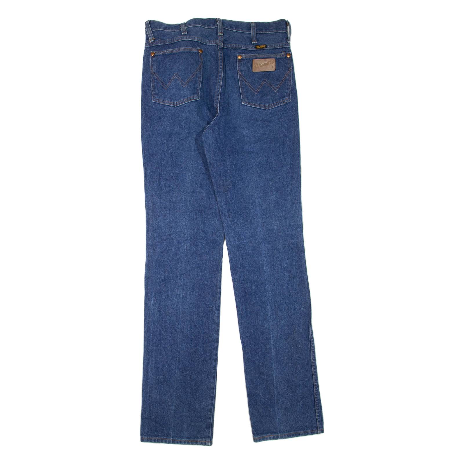 WRANGLER Womens Jeans Blue Regular Bootcut W33 L36