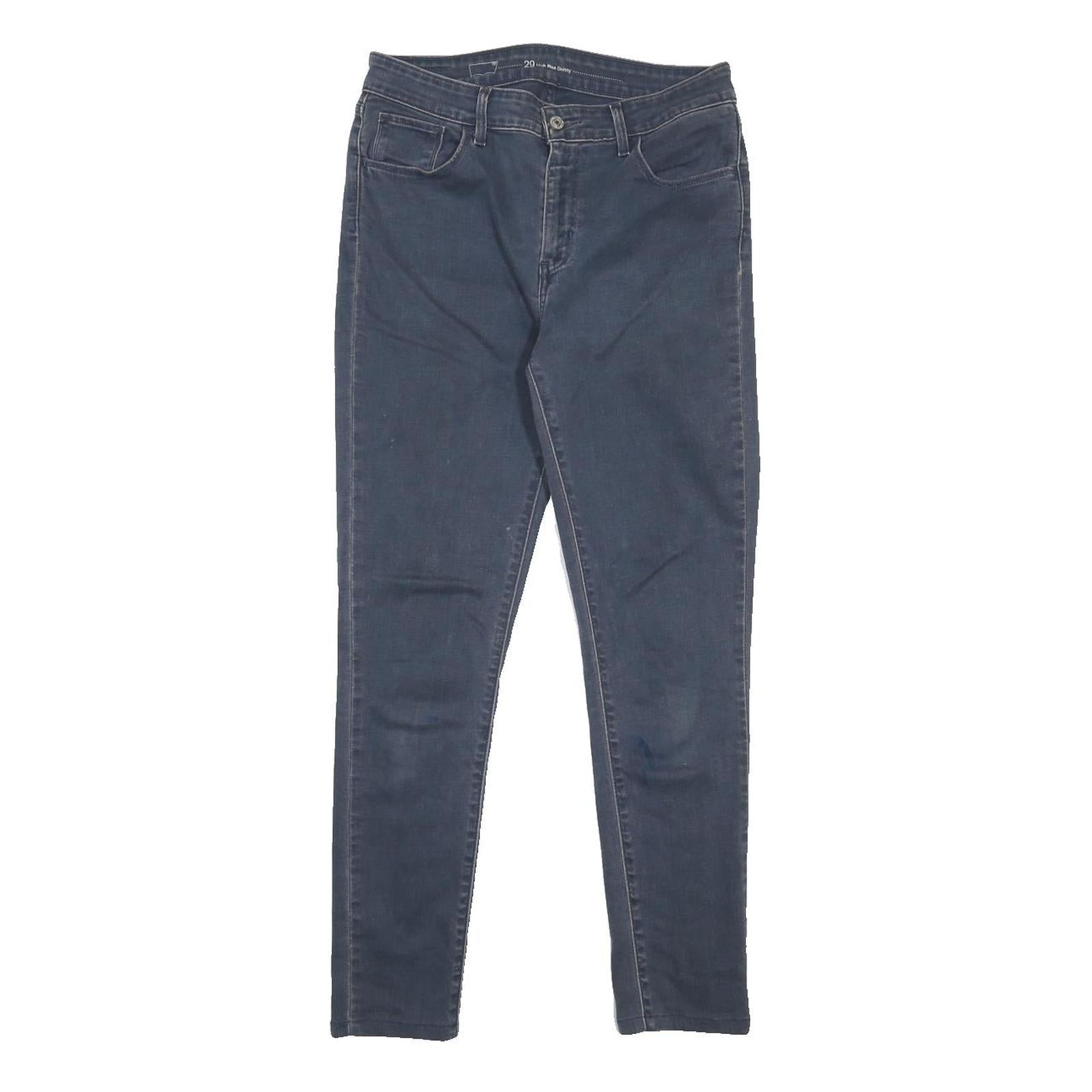 LEVI'S Womens Jeans Blue Slim Skinny Denim W29 L27 Zip Cotton Blend Classic