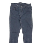 LEVI'S Womens Jeans Blue Slim Skinny Denim W29 L27 Zip Cotton Blend Classic