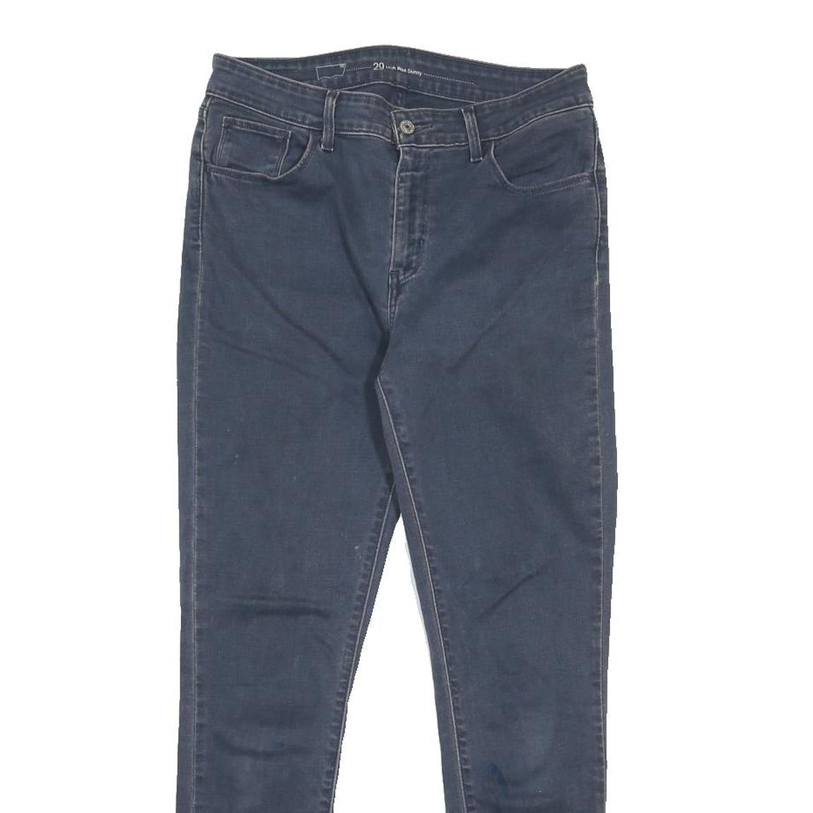LEVI'S Womens Jeans Blue Slim Skinny Denim W29 L27 Zip Cotton Blend Classic