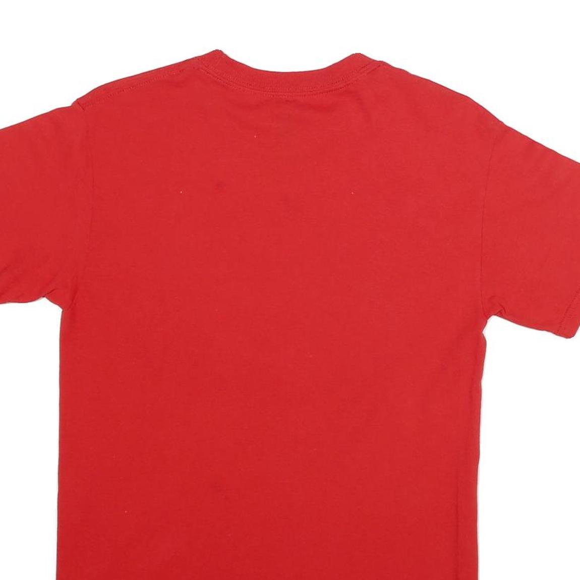 NHL Mens Red Montreal Canadiens T-Shirt S Short Sleeve Crew Neck Cotton