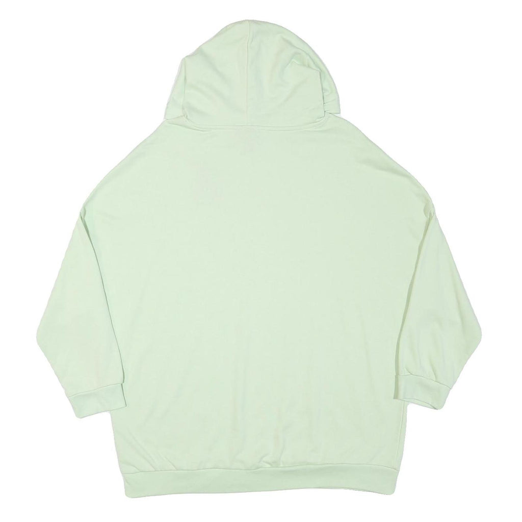 US GRAND POLO Mens Light Green Hoodie L Cotton Blend Pullover Sweatshirt