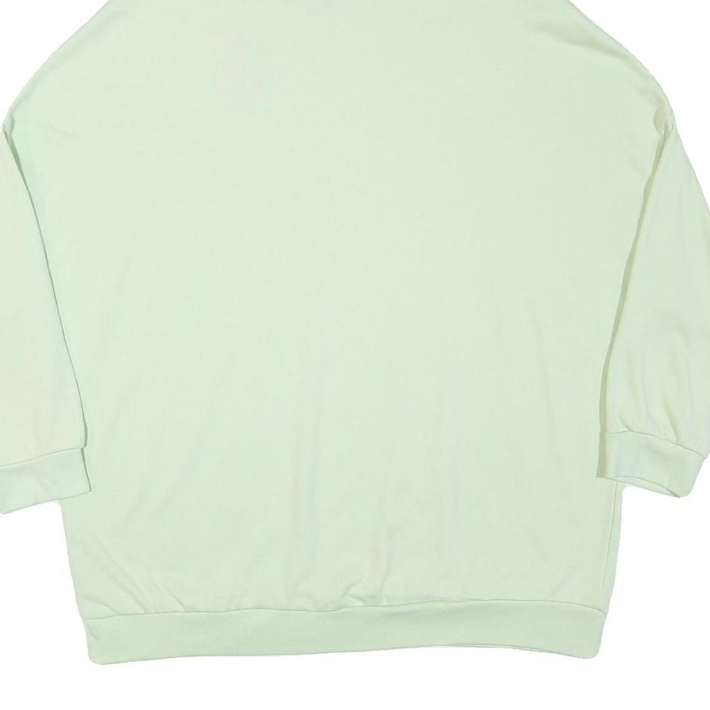 US GRAND POLO Mens Light Green Hoodie L Cotton Blend Pullover Sweatshirt