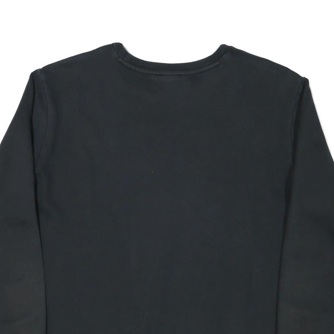 PUMA Mens Black Sweatshirt XL Crew Neck Cotton Blend Pullover Logo