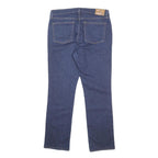 LAUREN RALPH LAUREN Womens Jeans Blue Regular Straight Denim Medium W32 L29