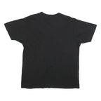 TUPAC Mens Black Graphic T-Shirt L Short Sleeve Crew Neck Cotton Blend