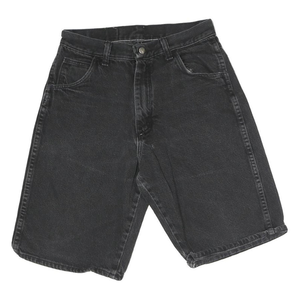 WRANGLER Mens Shorts Black Casual Denim M W28 Cotton Comfortable Classic Fit