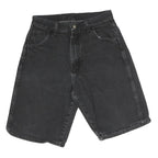 WRANGLER Mens Shorts Black Casual Denim M W28 Cotton Comfortable Classic Fit