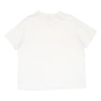 NIKE Mens White T-Shirt M Short Sleeve Crew Neck Minimal Logo Casual Wear