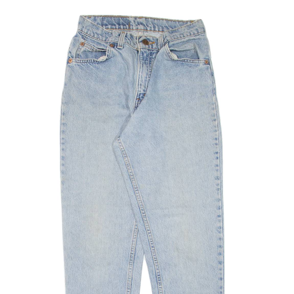 LEVI'S 10950 Orange Tab Womens Jeans Blue Mom 90s Stone Wash W24 L27