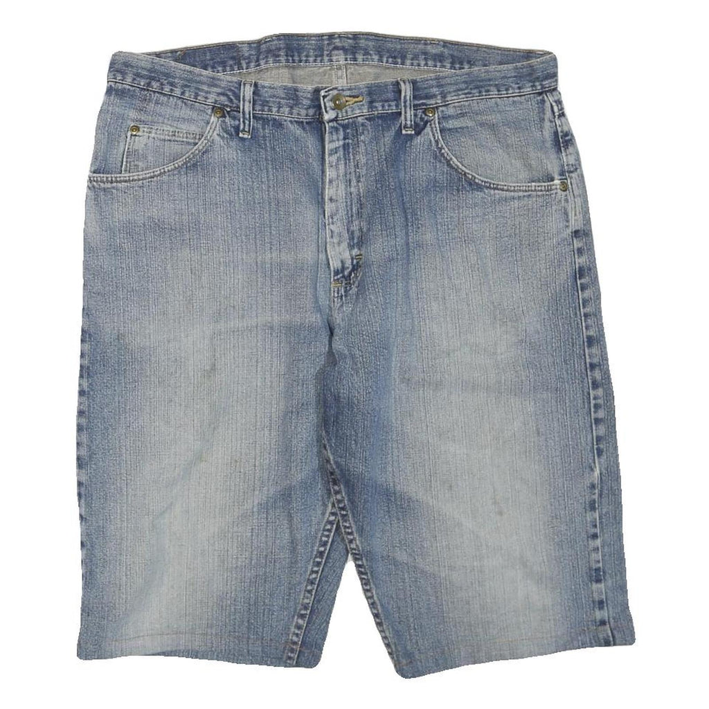 WRANGLER Mens Denim Blue Casual Shorts XL W40 Cotton Blend Classic Fit