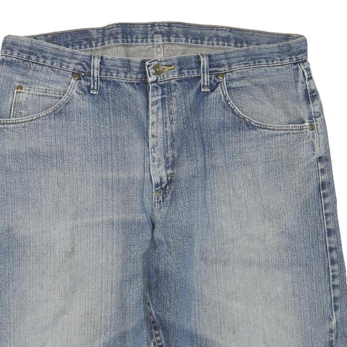 WRANGLER Mens Denim Blue Casual Shorts XL W40 Cotton Blend Classic Fit