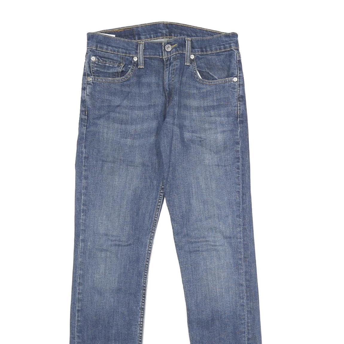 LEVI'S 511 Slim Mens Jeans Blue Slim Skinny Denim Medium W30 L32 Zip